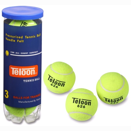 Купить Мяч для большого тенниса Teloon 626Т Р3  (3 шт) в Карабулаке 
