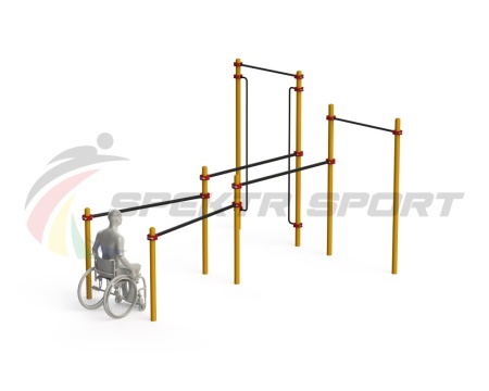 Купить Спортивный комплекс для инвалидов-колясочников WRK-D19_76mm в Карабулаке 