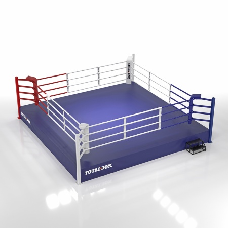 Купить Ринг боксерский Totalbox на помосте 0,5 м, 6х6м, 5х5м в Карабулаке 