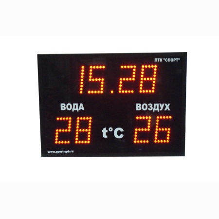 Купить Часы-термометр СТ1.16-2t для бассейна в Карабулаке 