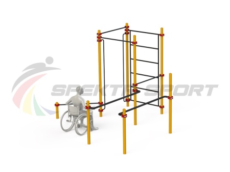 Купить Спортивный комплекс для инвалидов-колясочников WRK-D18_76mm в Карабулаке 